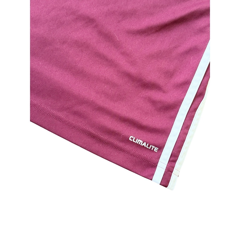 Adidas Reversible Basketball Jersey Mini Dress Maroon White Climalite Streetwear - Picture 7 of 13